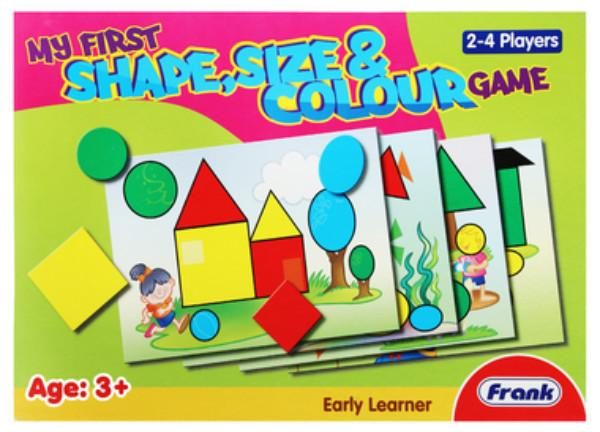 Frank Shape size and colour Game