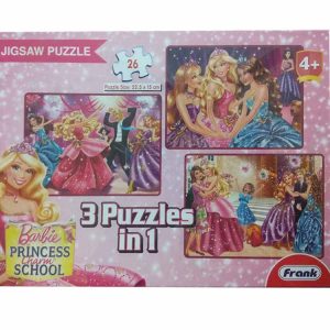 Frank Barbie 3 puzzles in 1