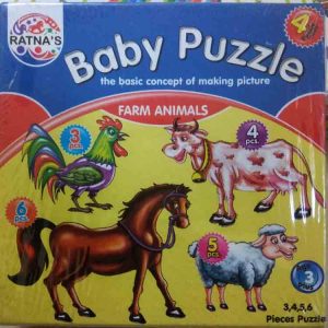 baby puzzle farm animals