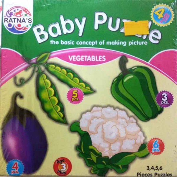 baby puzzle vegetables